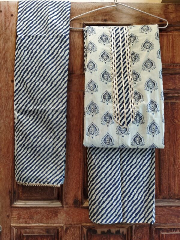 Gota Patti HandBlock Printed Cotton Suits
